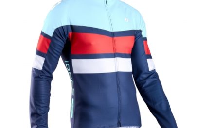 SUGOi Evolution Pro – Langærmet jersey – sort/blå/rød