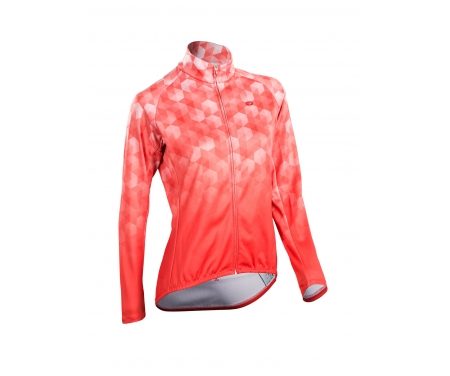 SUGOi Evolution ZAP – Langærmet dame cykeltrøje med lynlås – Coral