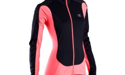 SUGOi RS Zero – Vind- og vandafvisende vintertrøje dame – Koral/Sort