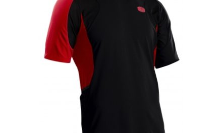 SUGOi RSX loose fit MTB jersey – Herre cykeltrøje – Sort/rød