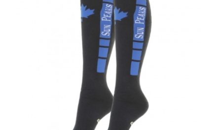 Sun Peaks Moby – Skisokker – Sort/Blå