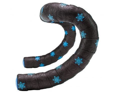 Supacaz Super Sticky Kush Galaxy – Styrbånd – Sort/Neon blå