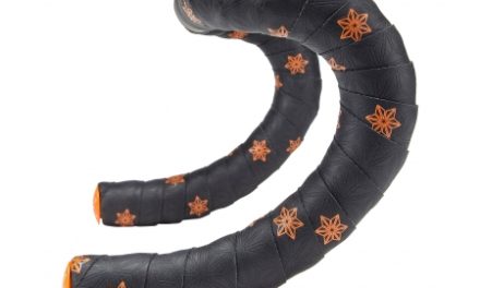 Supacaz Super Sticky Kush Galaxy – Styrbånd – Sort/Neon orange