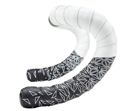 Supacaz Super Sticky Kush Star Fade – Styrbånd – Sort/Hvid