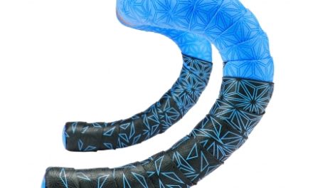 Supacaz Super Sticky Kush Star Fade – Styrbånd – Sort/Neon blå