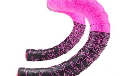 Supacaz Super Sticky Kush Star Fade – Styrbånd – Sort/Neon pink