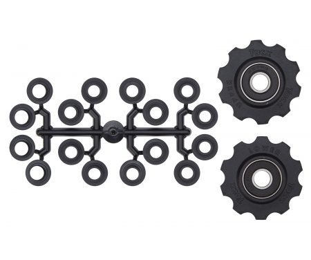 Tacx pulleyhjul med 10 tænder – Med maskinlejer