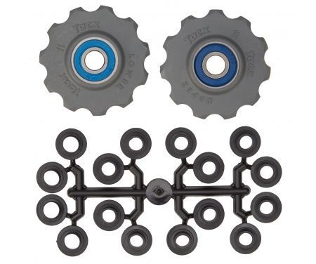 Tacx pulleyhjul med 11 tænder – Grå – Rustfrit stål