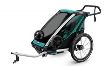 Thule Chariot Lite 1 – Multisportstrailer til 1 barn – Sort/Grøn