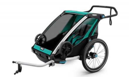 Thule Chariot Lite 2 – Multisportstrailer til 2 børn – Sort/Grøn