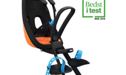 Thule Yepp Nexxt Mini – Cykelstol med 5-punktssele – Orange