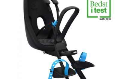 Thule Yepp Nexxt Mini – Cykelstol med 5-punktssele – Sort