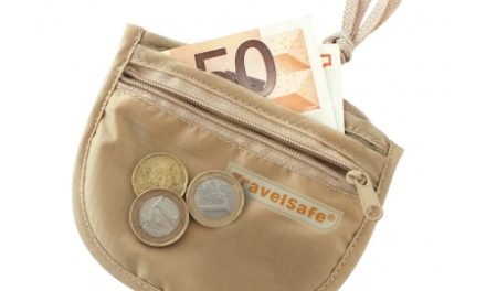 TravelSafe ID Pocket – Sikkerhedslomme – Sandfarvet