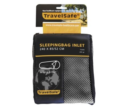 TravelSafe Sleepingbag Inlet Micro Fiber Mummy – Lagenpose – Hvid