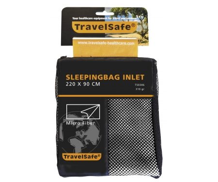 TravelSafe Sleepingbag Inlet Micro Fiber Rektangulær – Lagenpose – Hvid