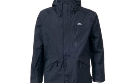 Trespass Corvo – Regnjakke – Sort