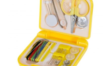 Trespass Darnit – Kompakt sysæt – Gul – 20 dele – 70 x 65 mm.