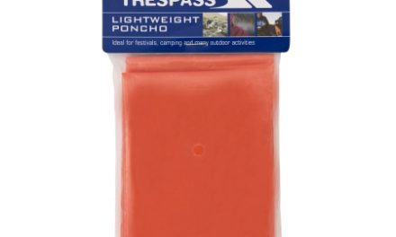 Trespass Drylite – Poncho – PE plastik – Orange