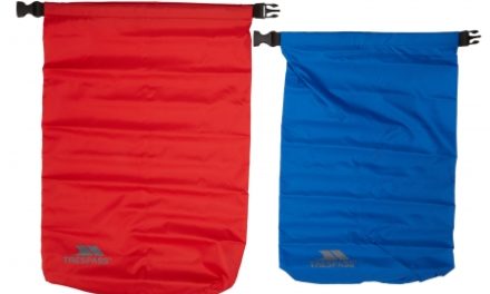 Trespass Euphoria – Drybag sæt – 10 liter blå – 15 liter rød
