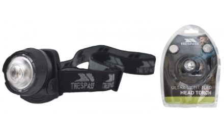 Trespass Flasher – Pandelampe – 1 diode – Sort – 22 gram