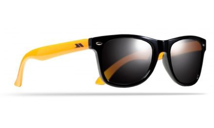 Trespass Flume – Børnesolbriller – Sort/orange