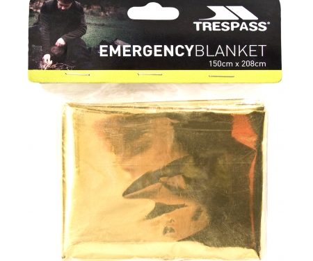 Trespass Foil X – Redningstæppe – Antishock folie – 150 x 208 cm.