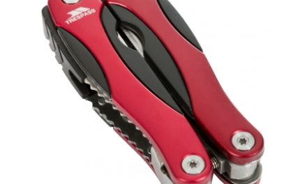 Trespass Gazonty – Multitool – 10 funktioner – Rød