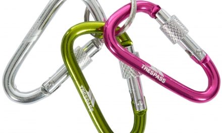 Trespass Lock X – Nøgleringssæt –  3 karabinhager