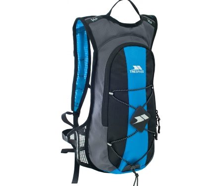 Trespass Mirror – Drikkerygsæk – 15 liter inkl. 2 liter blærer – Sort/blå