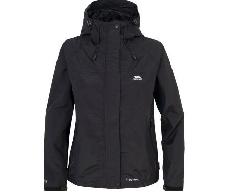 Trespass Miyake -Regnjakke til dame – Sort