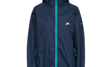 Trespass Qikpac – Regnjakke til dame – Blå