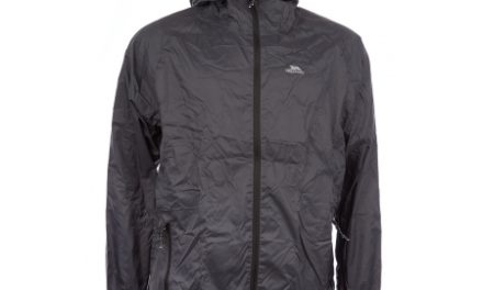 Trespass Qikpac – Regnjakke – Unisex – Grå