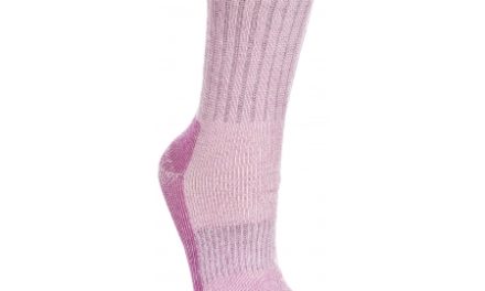 Trespass Springer – Kraftige vandrestrømper til dame – Merino uld – Rød