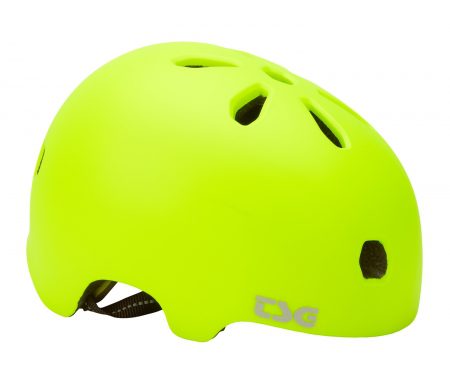TSG Cykel- og skaterhjelm – Meta solid color – Satin acid gul