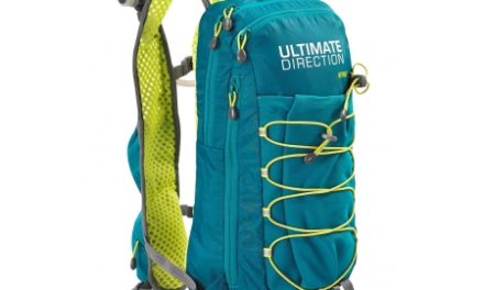Ultimate Direction Wink – Rygsæk inkl. 2 liter væskeblære – Blå/gul