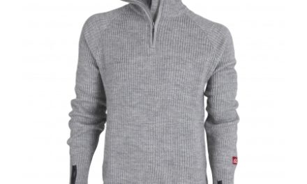 Ulvang Rav Sweater w/zip – Uldtrøje Unisex – Grå