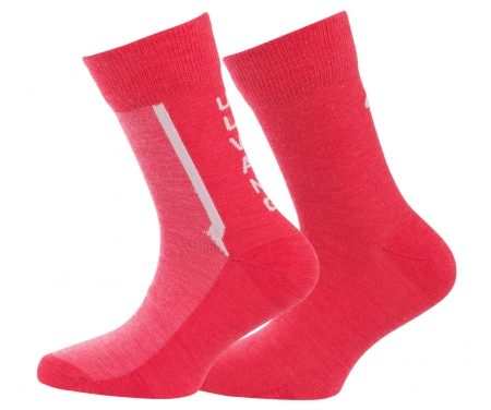 Ulvang Ultra JR 2 pk – Vandresokker Børn – Pink – Str. 31-33