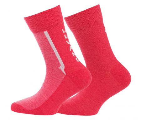 Ulvang Ultra JR 2 pk – Vandresokker Børn – Pink – Str. 31-33