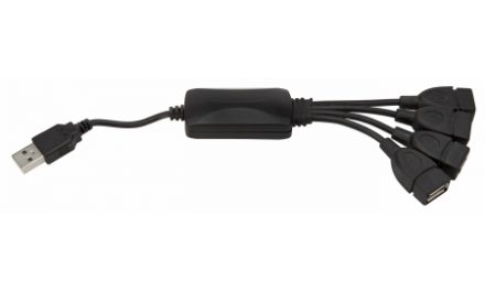 USB Blæksprutte Hub 2.0 4 vejs