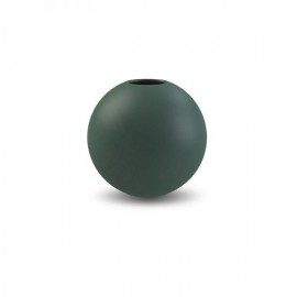 Cooee Design Vase – Ball Dark Green 10 cm fra Cooee Design