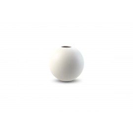 Cooee Design Vase – Ball White 10 cm fra Cooee Design