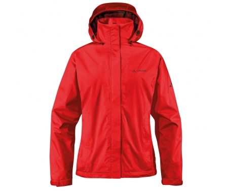 Vaude Escape Light – Overgangsjakke til dame – Rød – Str. 36