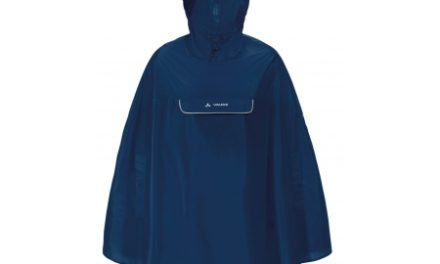 Vaude Valdipino Poncho/Regnslag – Marine Blå