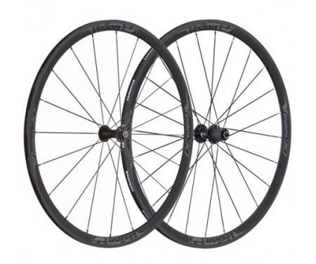 Vision Team 30 – Hjulsæt – 700c – Clincher – Sort/grå