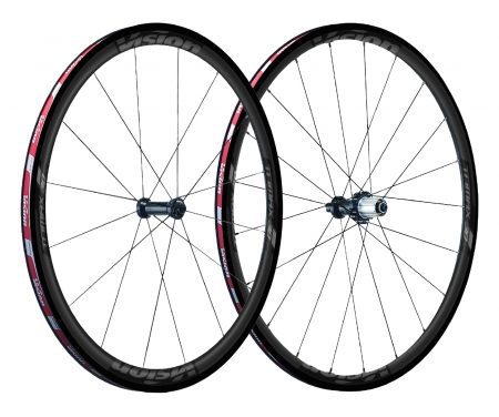 Vision Trimax 30 KB – Hjulsæt – 700c – Clincher Tubeless Ready – Sort