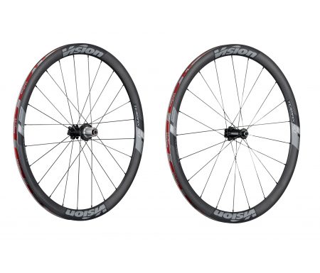 Vision Trimax Carbon 40 Disc CL – Hjulsæt – 700c – Clincher – Carbon/Alu