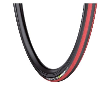 Vredestein – Senso All Weather – 700 x 25c – Foldedæk – Sort/Rød