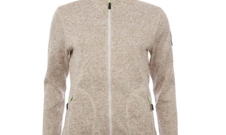 Weather Report Cayla – Fleecetrøje til dame – Sand