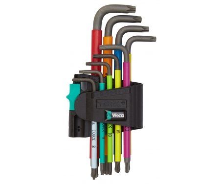 Wera Torx nøglesæt med kugle – Torx T8 – T40