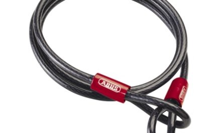 Wire Abus Cobra 10 med et øje i hver ende 500 cm lang